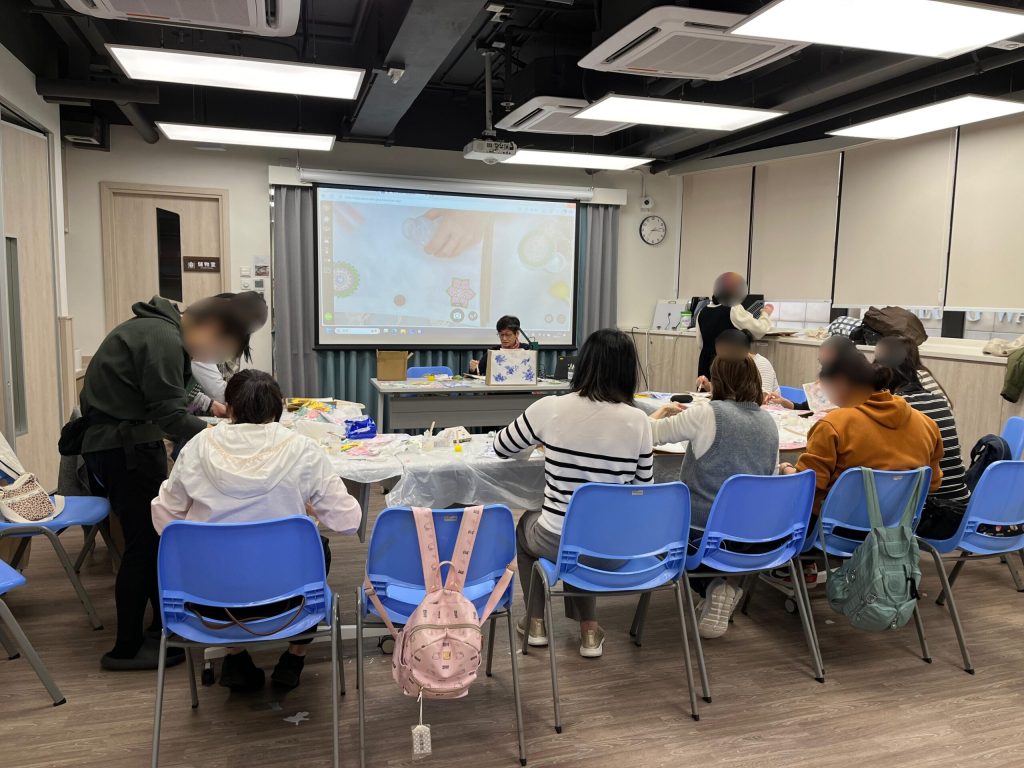 家長帶領活動(8) - 藝術體驗(4) - 蝶古巴特麻布手提袋_2